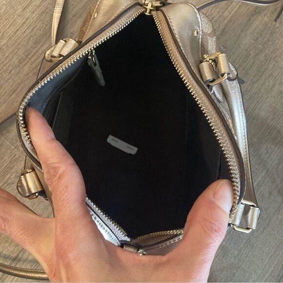 Coach Mini Bennet Signature Crossbody - Picture 10 of 12